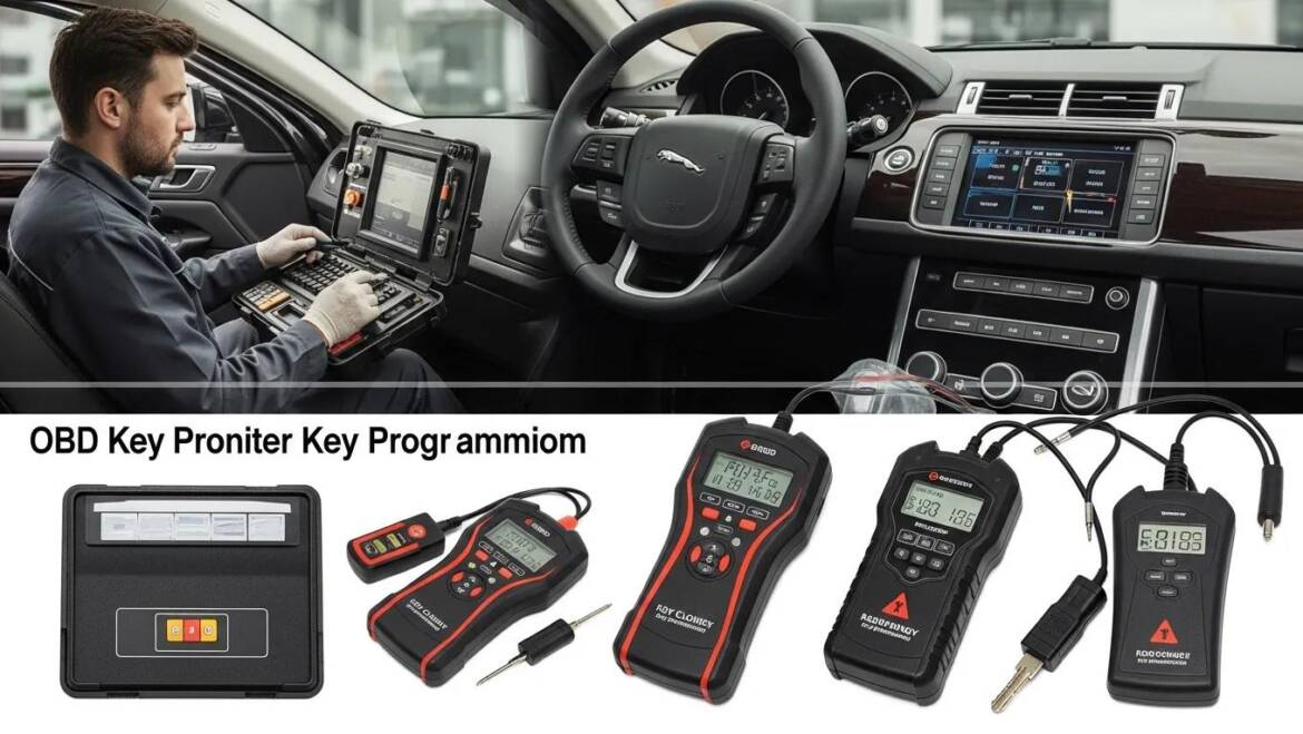 Tools Used by Mobile Key Technicians for Land Rover and Jaguar Key Programming: Essential Equipment and User Guidance
